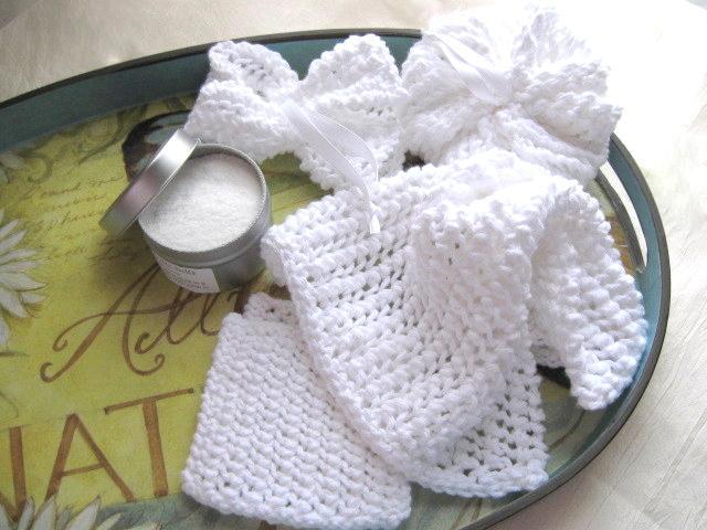 Knitted Ridge Line spa set