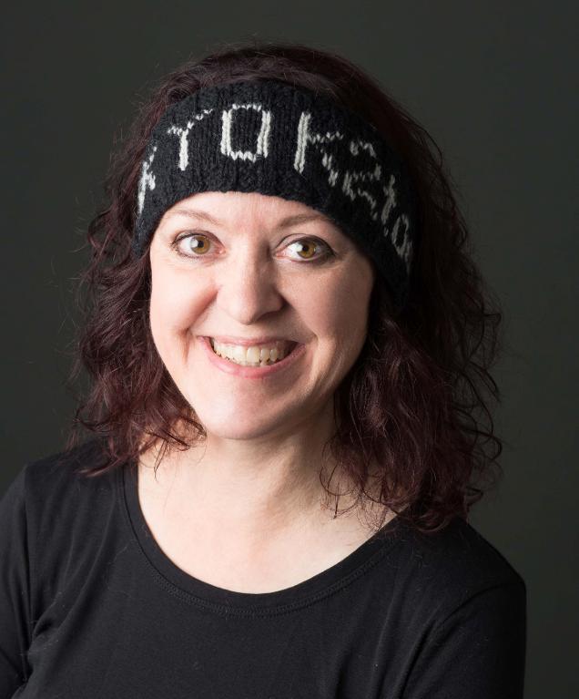 Geek headband knitting pattern