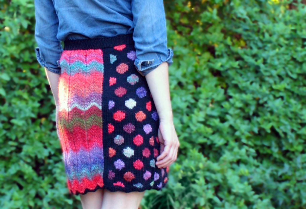 Bridgette skirt knitting pattern