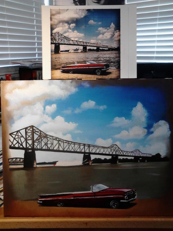 Grid and Final Painting via Craftsy member cmwilliam2205131