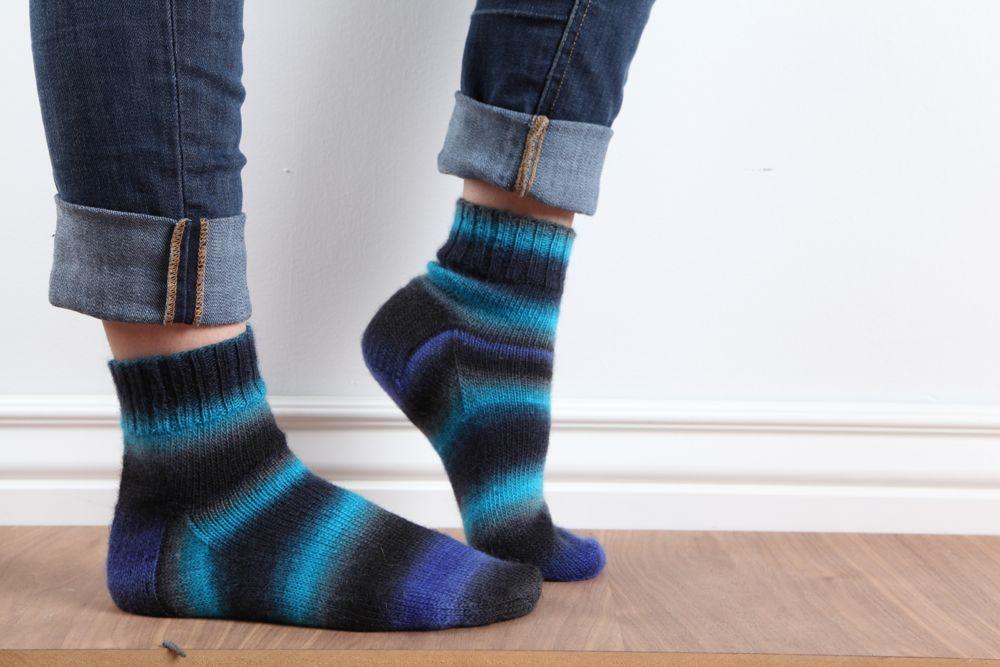 Cuddly knit socks