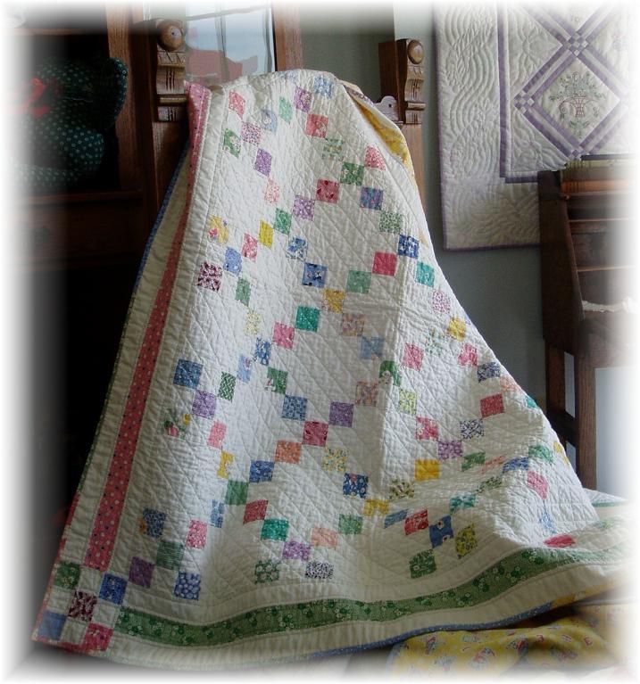 9 Patch Crib Quilt