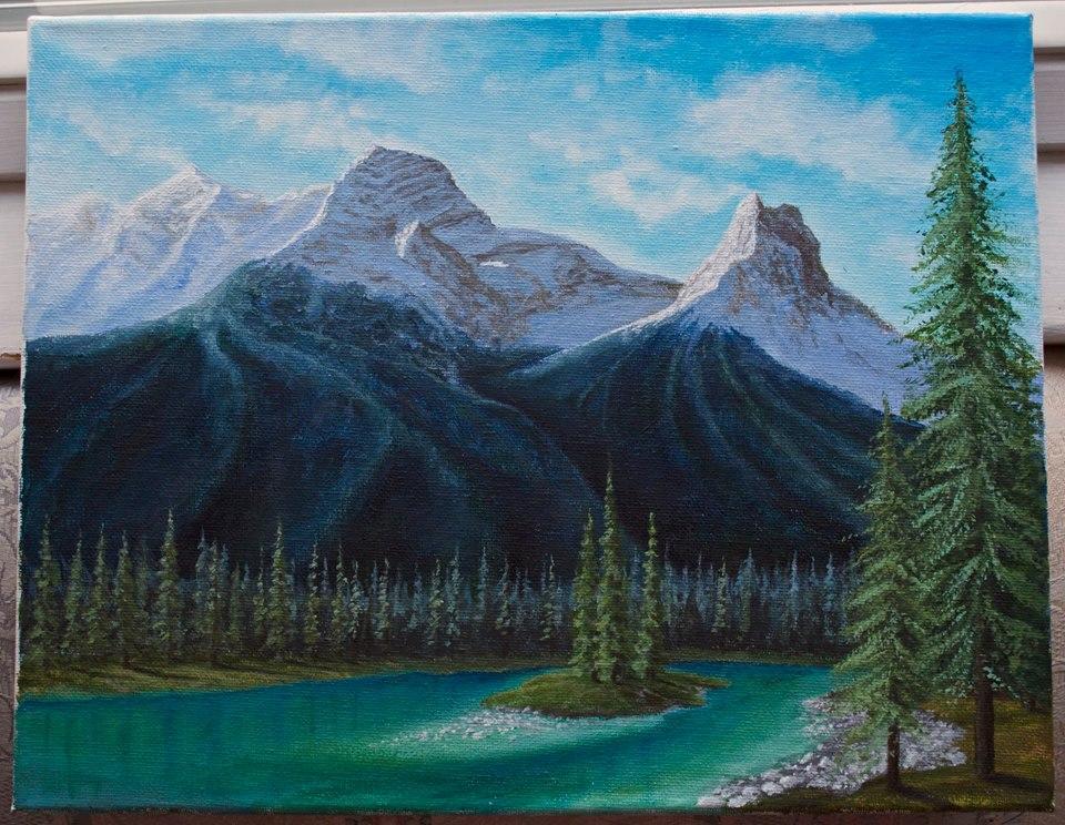 Mountain scene