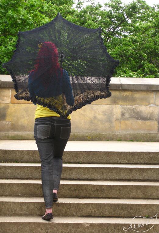 Lady of the Lake knit umbrella pattern 