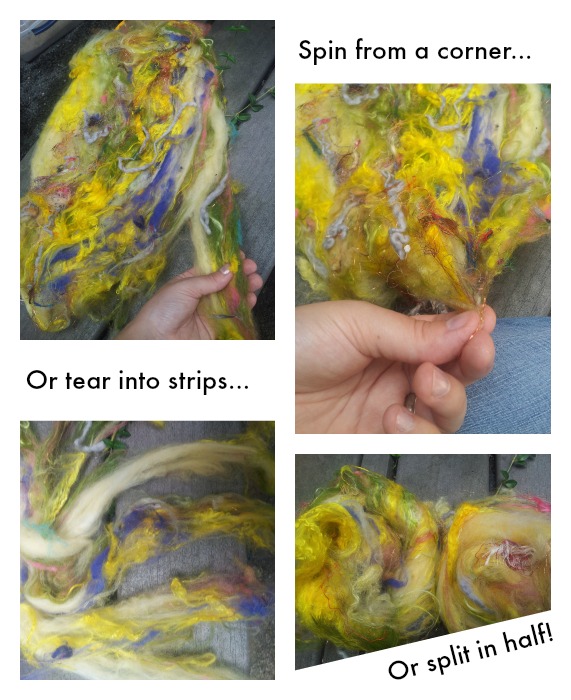 Demonstration of Different Methods of Spinning
