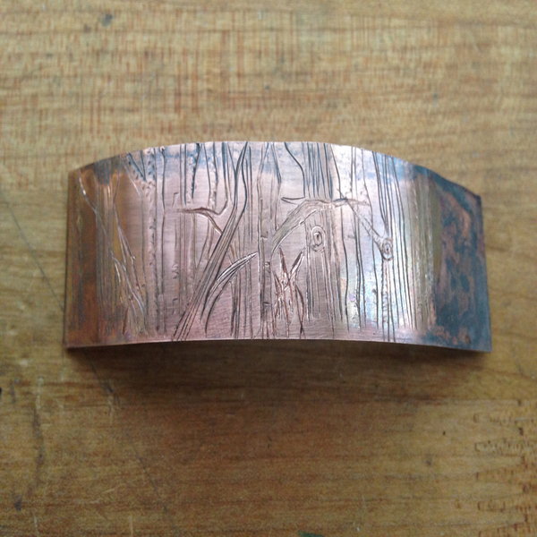 Patina Copper Bracelet