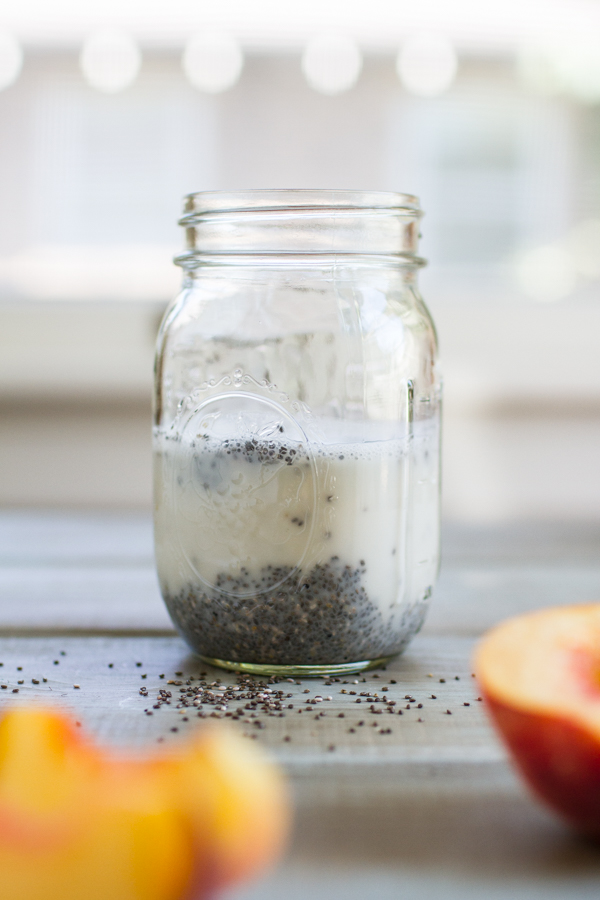 Chia Seeds and Milk