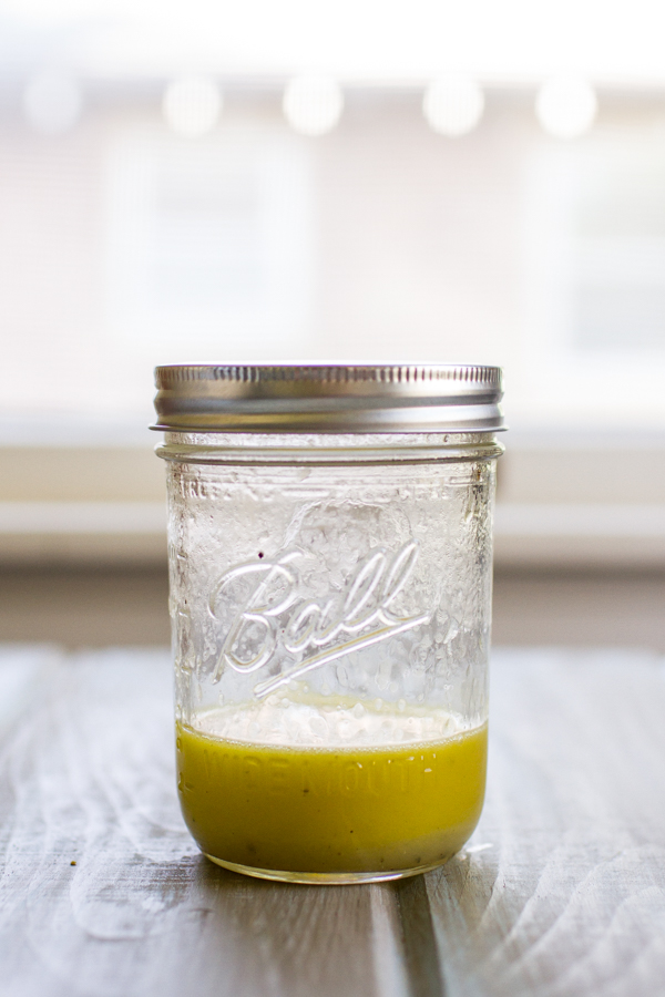 Lemon Olive Oil Salad Dressing