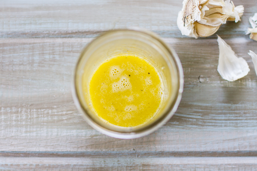 Lemon Dressing With Garlic