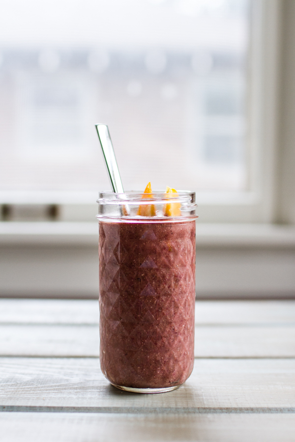 Cherry Peach Chia Seed Pudding