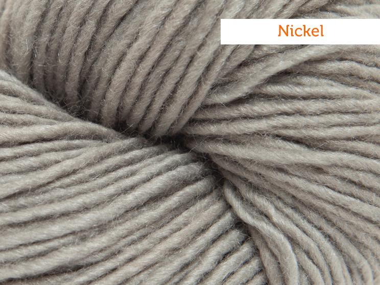 Manos Silk Blend Yarn in Nickel