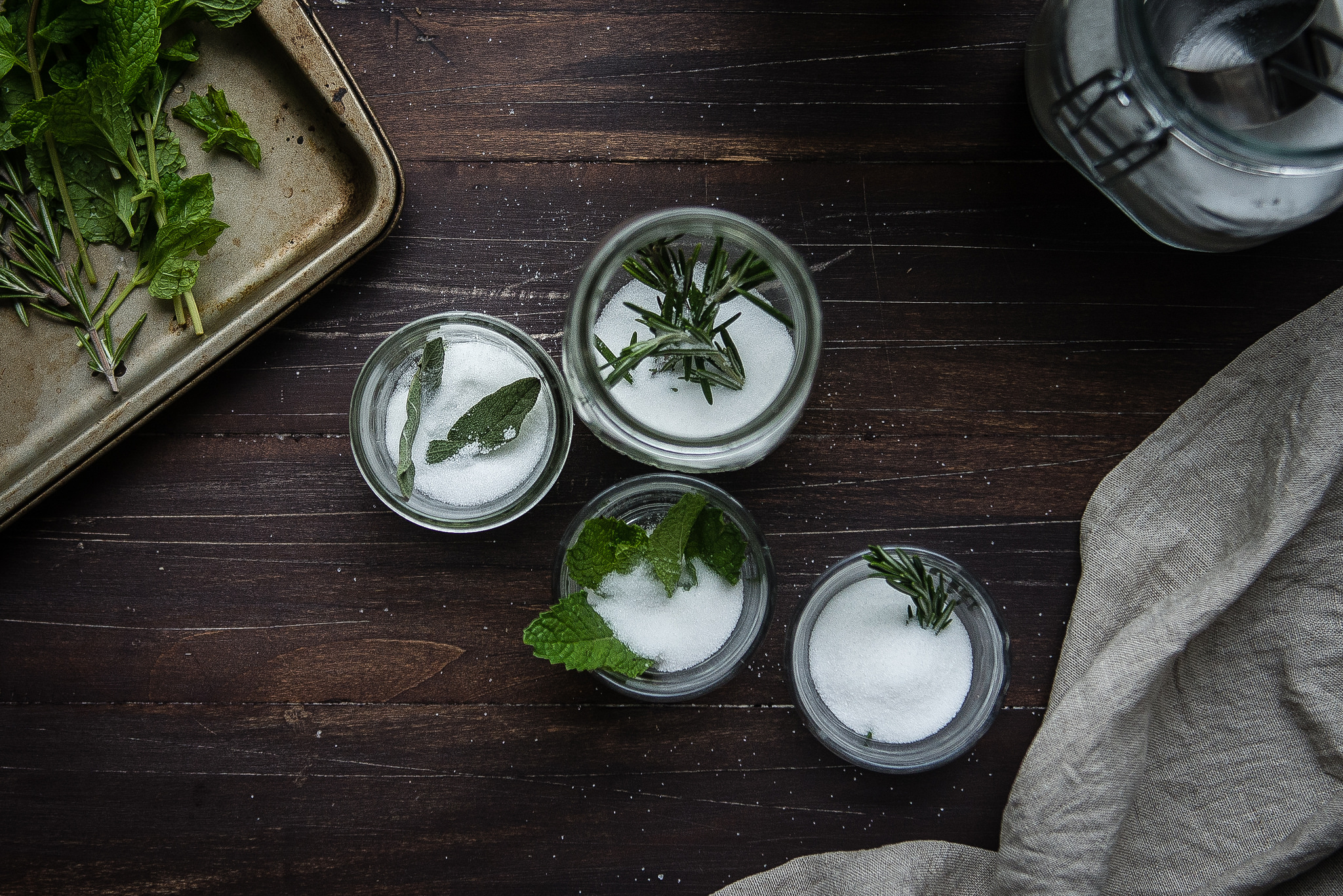 herb-infused sugars