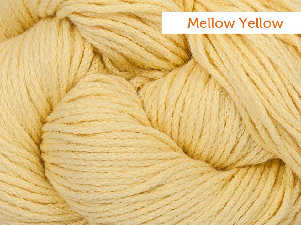 Cascade Avalon yarn in Mellow Yellow