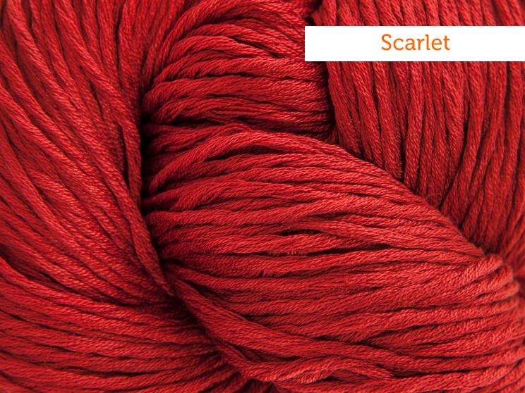 Plymouth Covington yarn in Scarlet