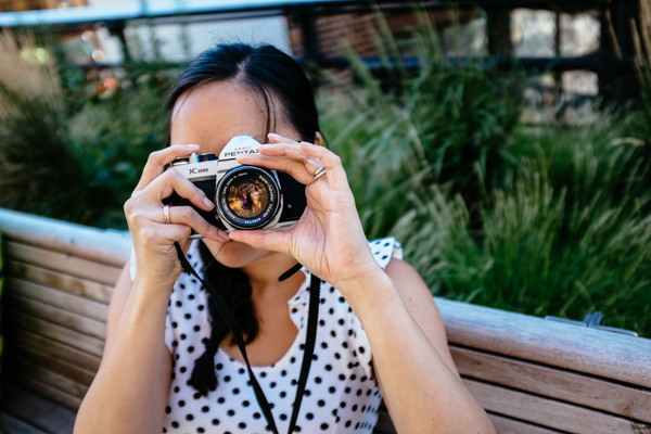 A film camera from years past