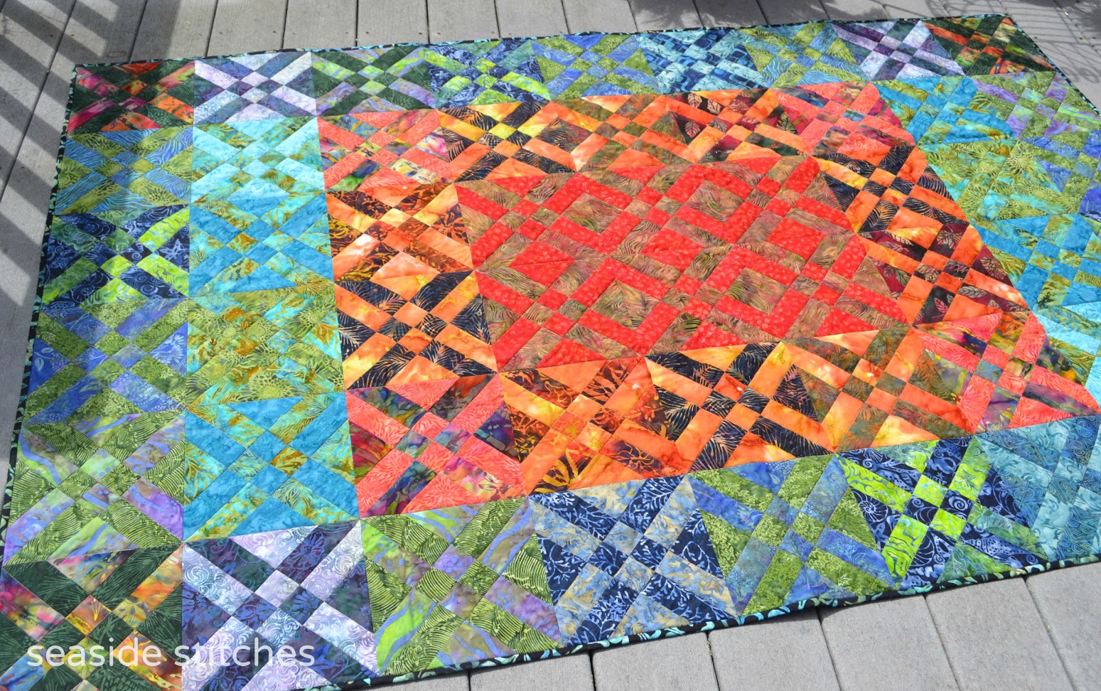 Arrowhead block quilt