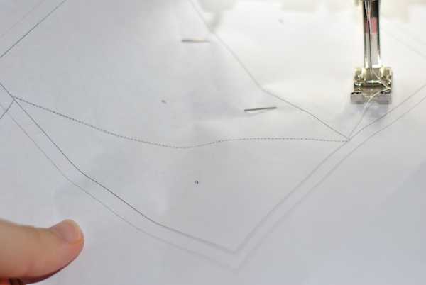 Stitching paper