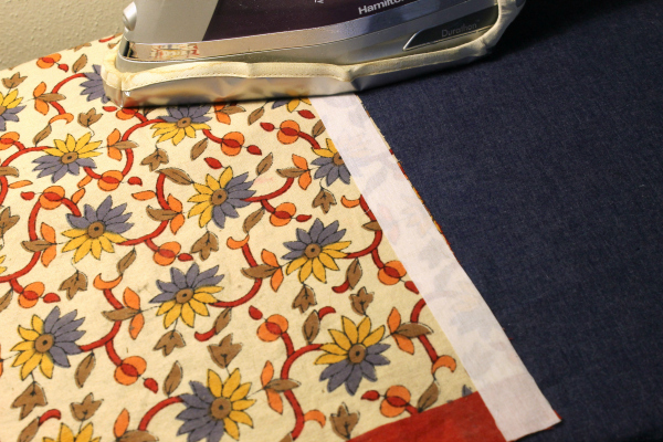 fuse interfacing to duvet cover