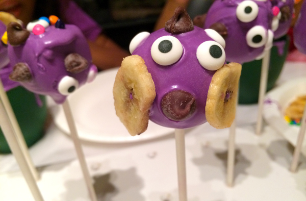 funny cake pops