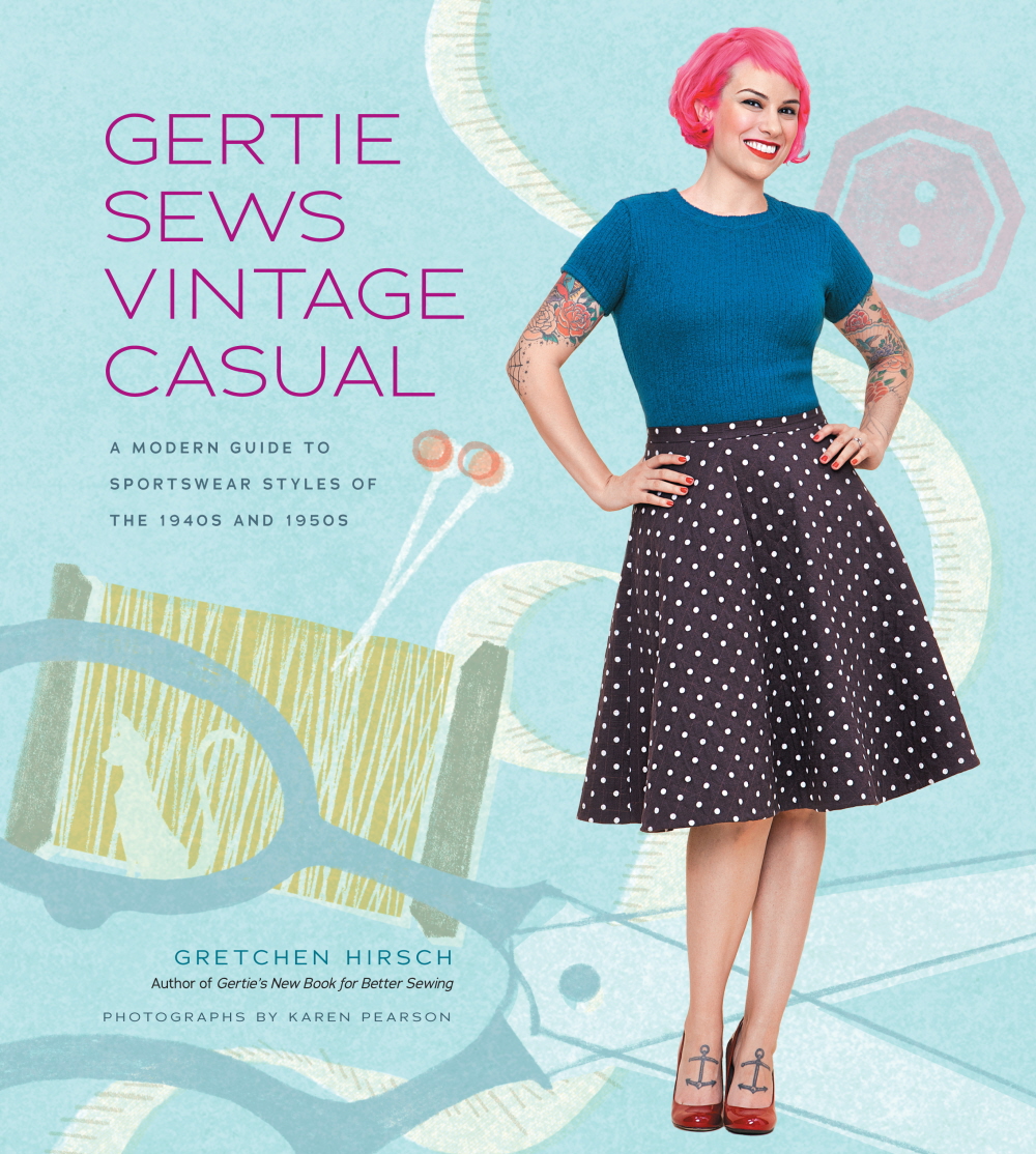 Gertie Sews Vintage Casual book cover