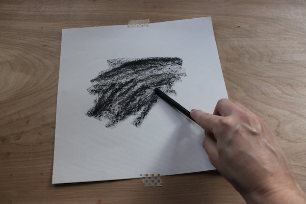 Charcoal drawing 