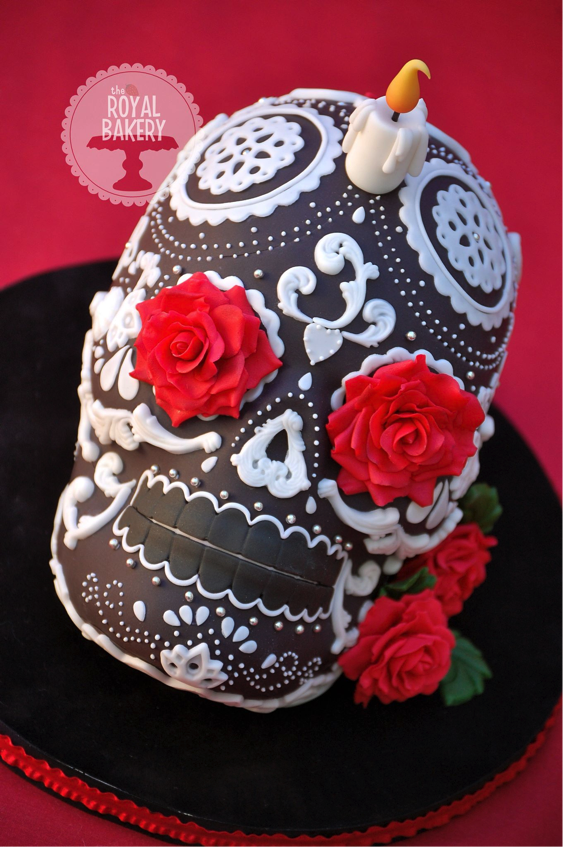 Incredible Dia de Los Muertos cake