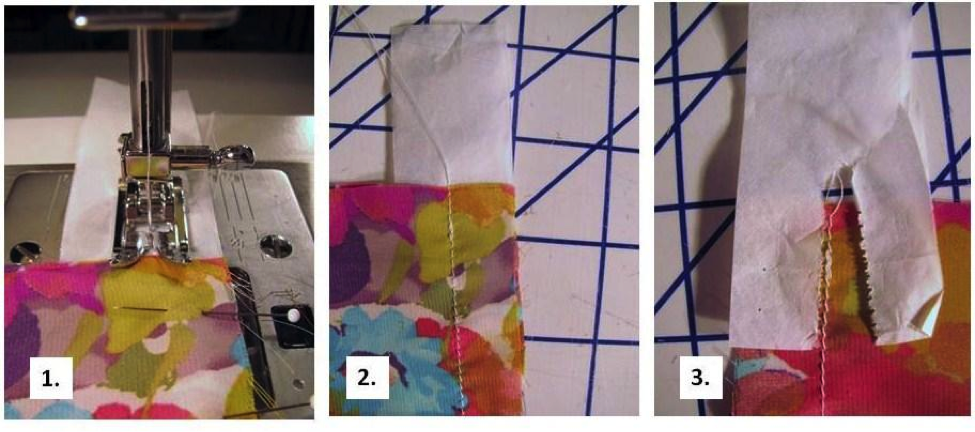Learning to sew with sheer fabric