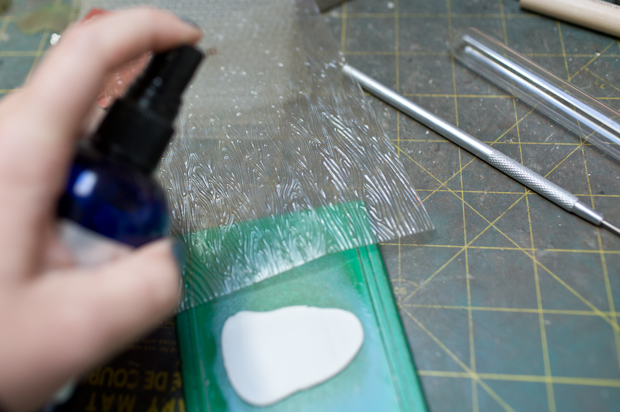 Spraying texture mat