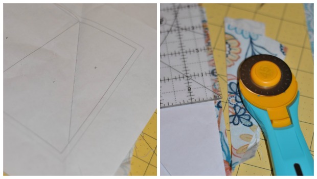 Trimming extra fabric