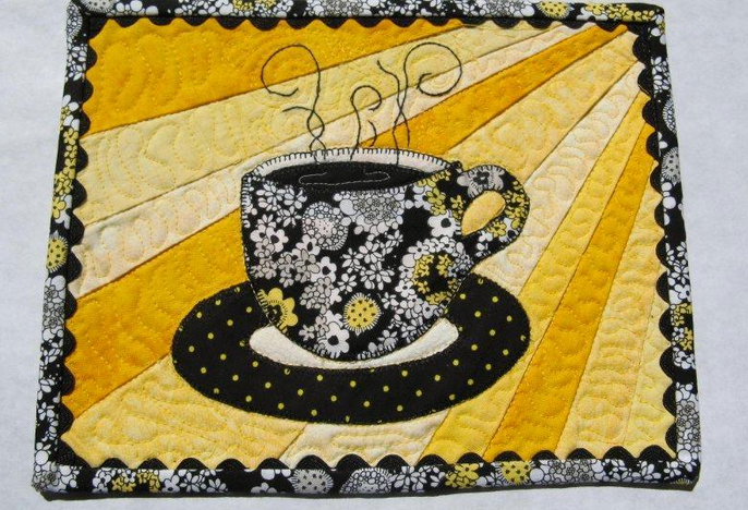 Sunshine Brew Mug Rug