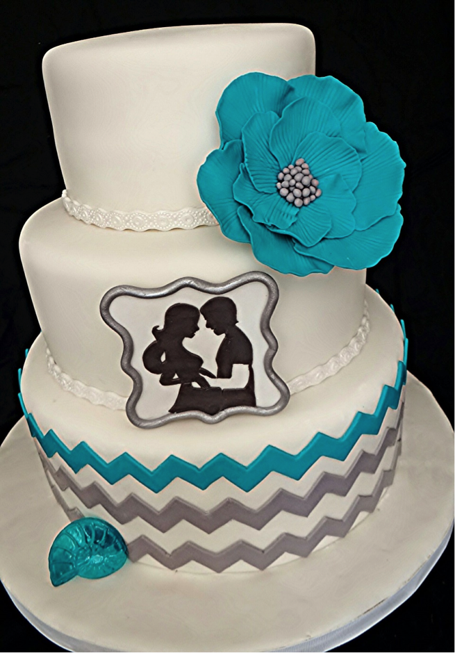 Baby shower cake design