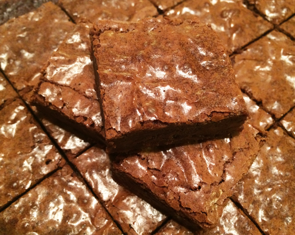 dark chocolate brownies