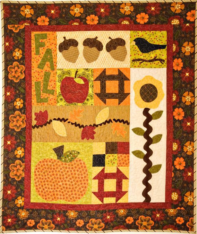 Fall Frolic quilt