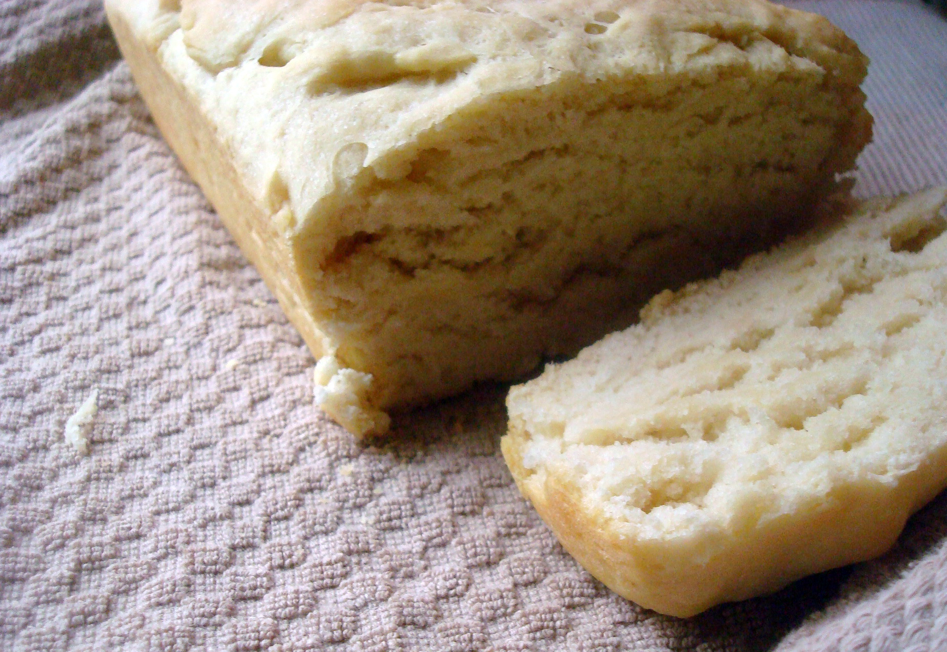 Fresh homemade bread