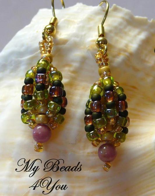 Beaded Earrings Pattern
