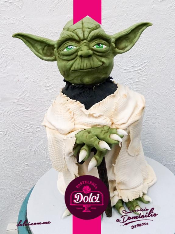 Yoda cake by Bluprint member Dolci Pasteleria