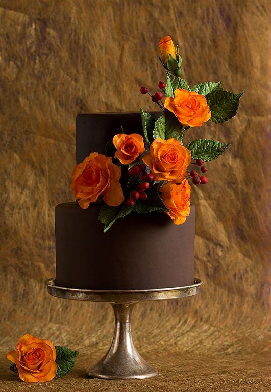 Fall wedding cake by Bluprint member ModernLovers