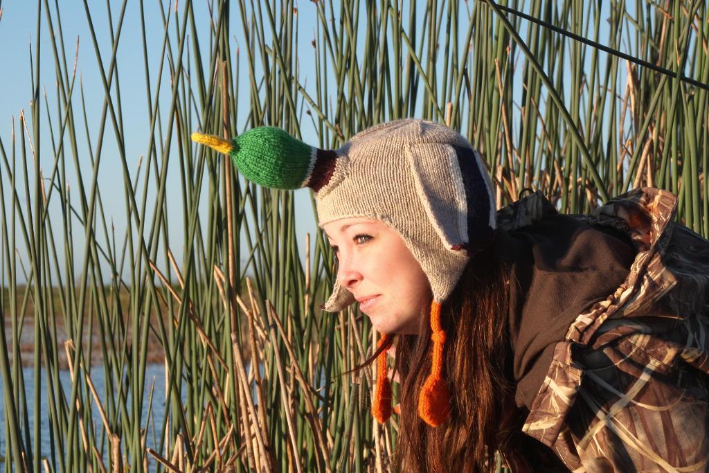 Duck Hat knitting pattern