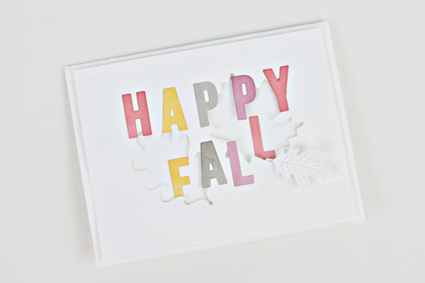 Happy Fall Card