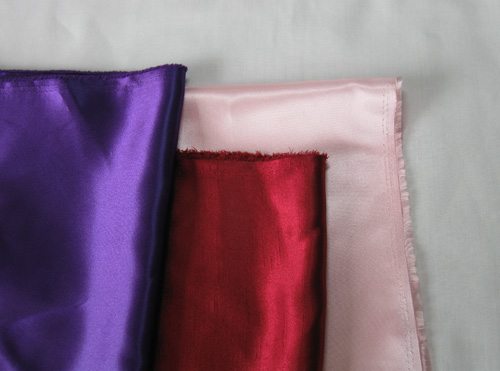 Satin linings