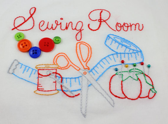 Sewing Room pattern by KimberlyOuimet