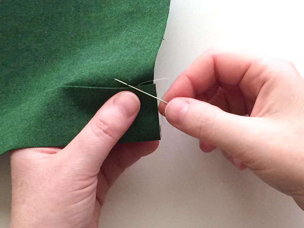 handsew the slipstitch step 3