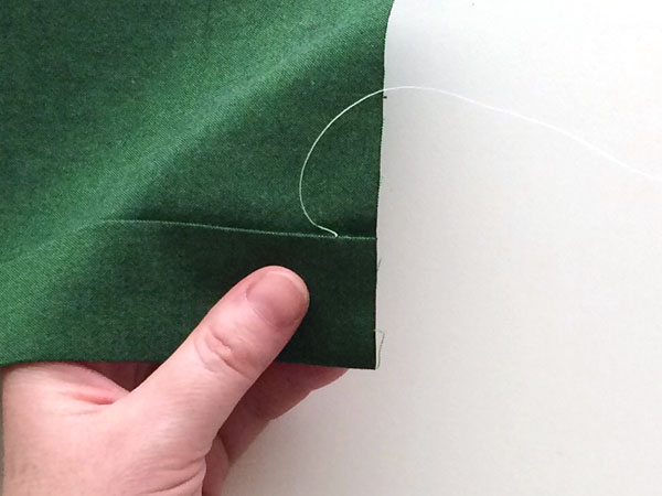 handsew the slipstitch step 4