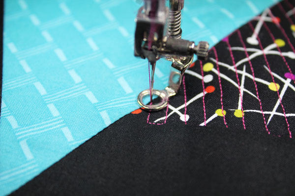 straight line quilting
