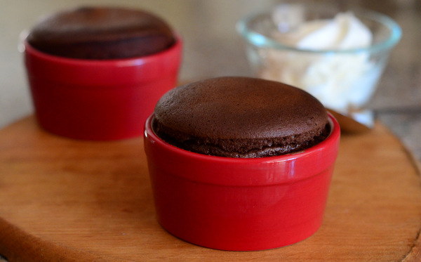 Souffles Made Simple: Dark Chocolate Souffles