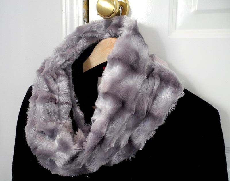 Faux Fur Cowl Scarf