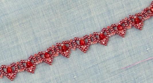 Hearts Bracelet Pattern
