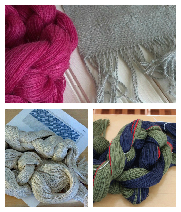 Yarns and weaving projects from Kate Kilgus