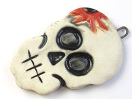 Sugar Skull handmade by Marla James