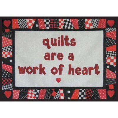 Quilts are a Work of the Heart